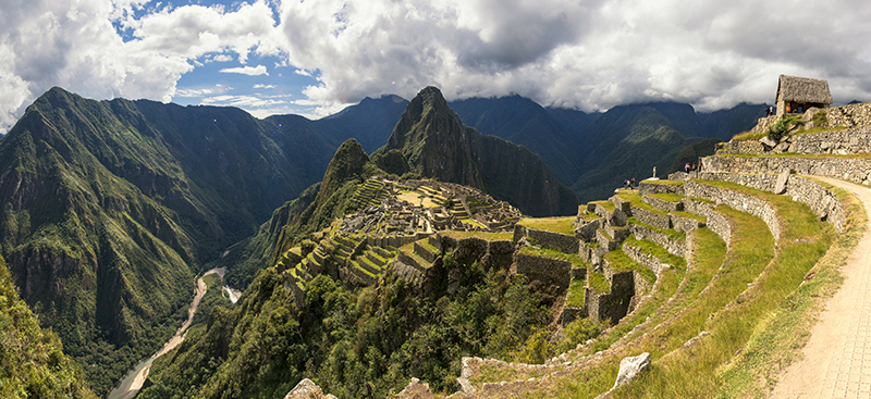 Machu Picchu house of the Guardian